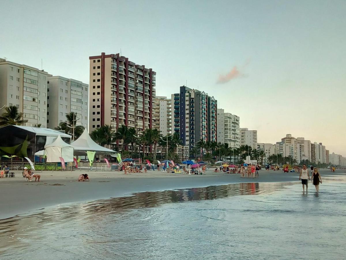 Apartamento Na Praia Praia Grande  Ngoại thất bức ảnh