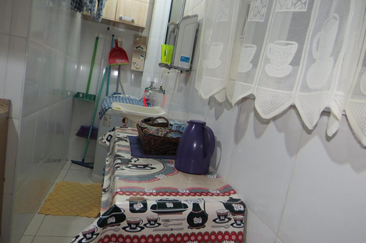 Apartamento Na Praia Praia Grande  Ngoại thất bức ảnh