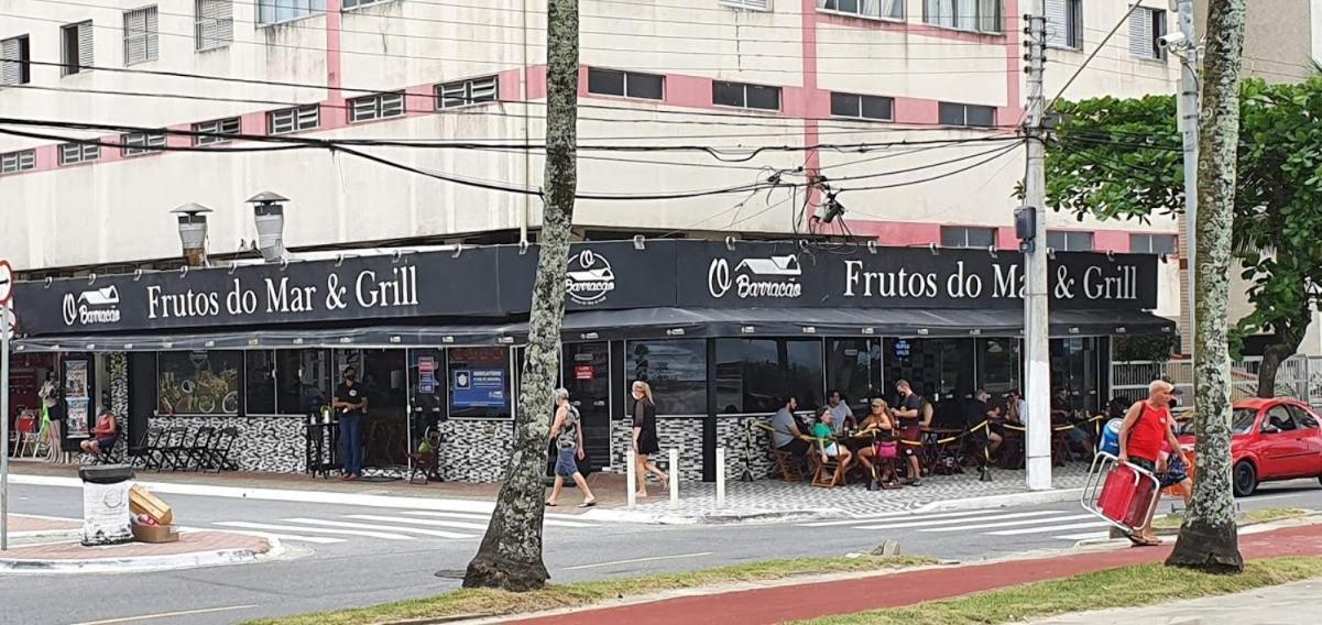 Apartamento Na Praia Praia Grande  Ngoại thất bức ảnh