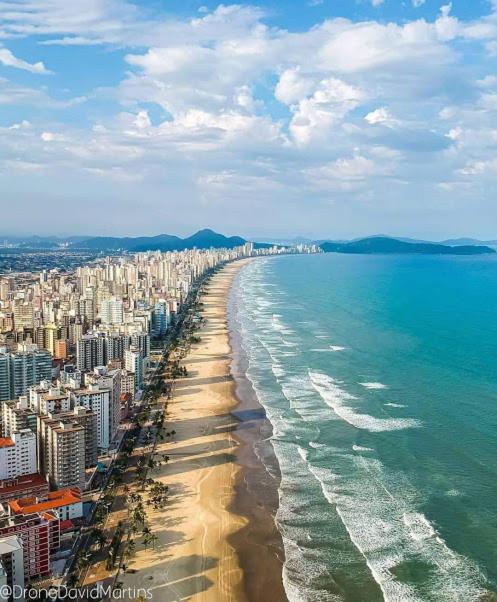 Apartamento Na Praia Praia Grande  Ngoại thất bức ảnh
