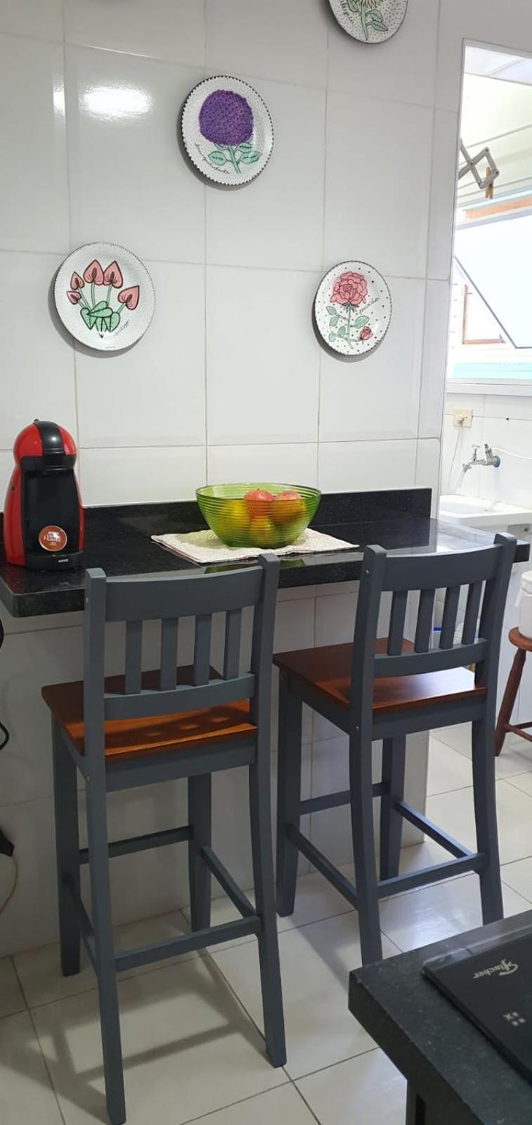 Apartamento Na Praia Praia Grande  Ngoại thất bức ảnh