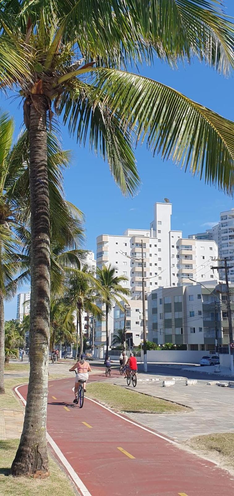 Apartamento Na Praia Praia Grande  Ngoại thất bức ảnh